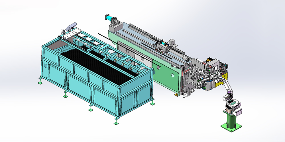 自动上下料弯管生产线