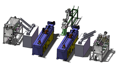 自动上下料弯管生产线