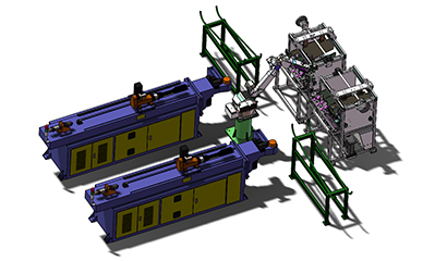 自动上下料弯管生产线