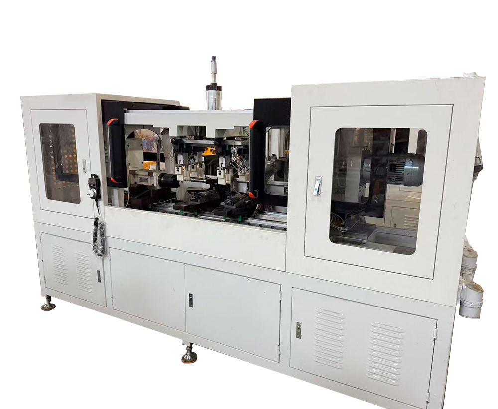 新能源汽车配套伺服双头倒角机